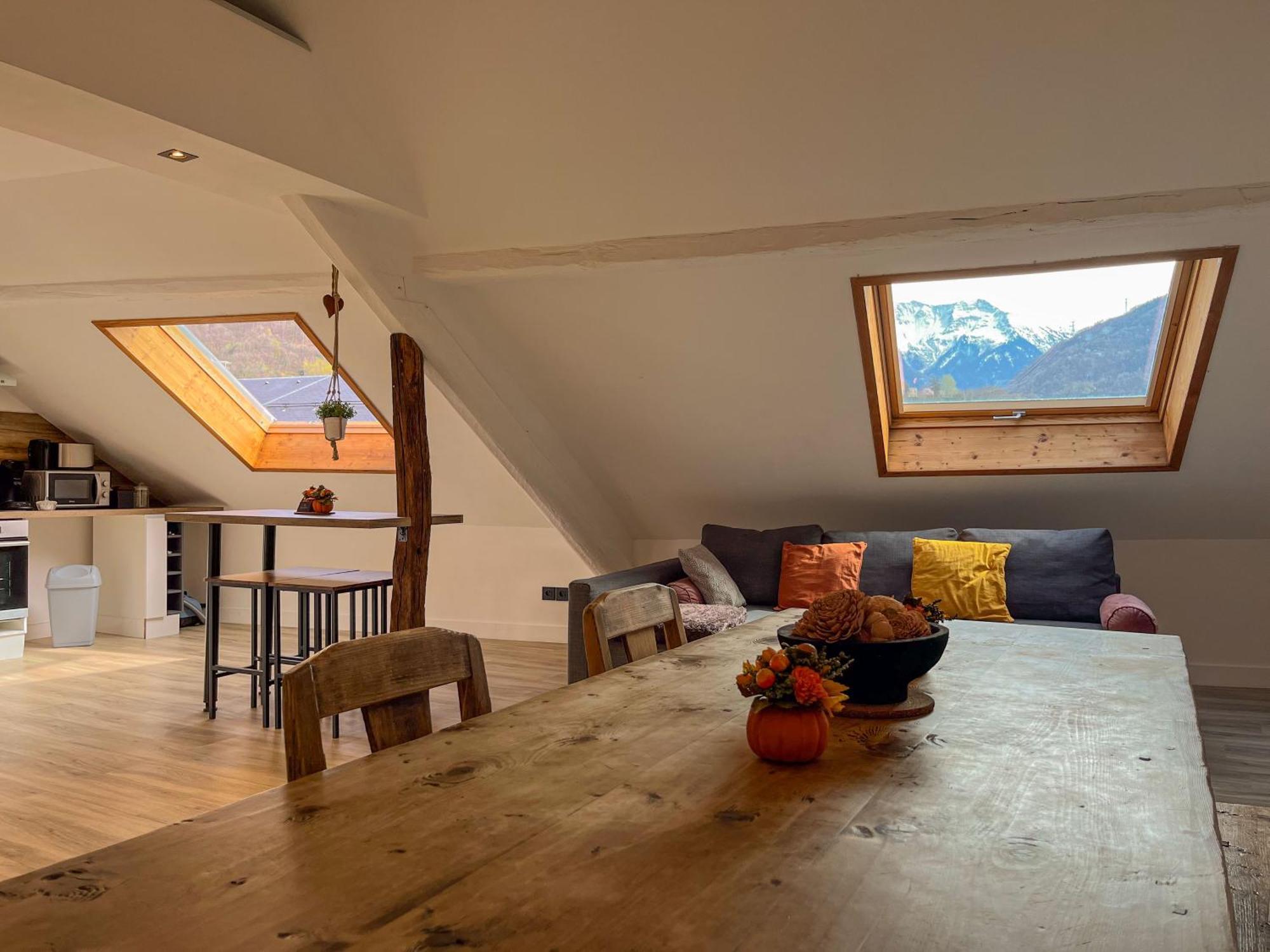 Cocon Sous Les Toits Apartment อัลแบร์วิลล์ ภายนอก รูปภาพ