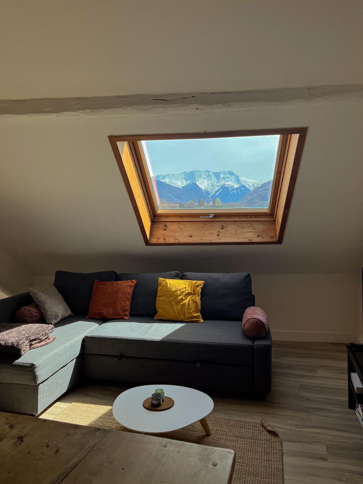 Cocon Sous Les Toits Apartment อัลแบร์วิลล์ ภายนอก รูปภาพ